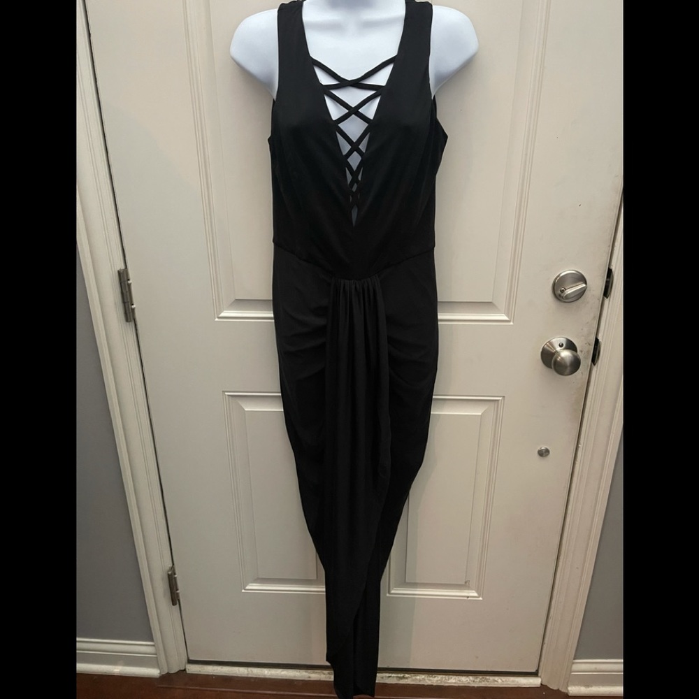 Drapery, sexy body-con dress